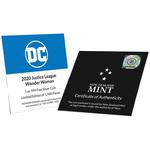 Silver Ounce 2020 Justice League - Wonder Woman: Photo Coin, Niue, Silver Ounce 2020 Justice League - Wonder Woman / thumbnail