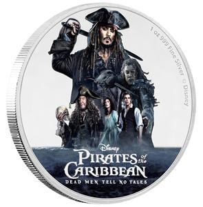 Niue / Silver Ounce 2017 Pirates of the Caribbean - obverse photo