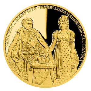 Niue / Gold Two Ounces 2020 Napoleon and Marie Louise - reverse photo