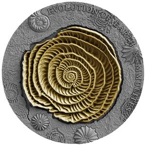 Niue / Silver Two Ounces 2017 Nummulites - reverse photo