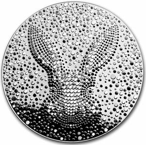 Niue / Silver Half Ounce 2023 Year of the Rabbit - reverse photo