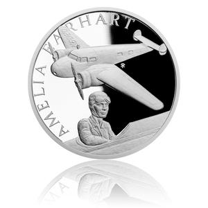 Niue / Silver Ounce 2017 Amelia Earhart - reverse photo