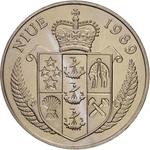 Five Dollars 1989 Davis Cup Final: Photo Coin, Niue, Five Dollars 1989 Davis Cup Final / thumbnail