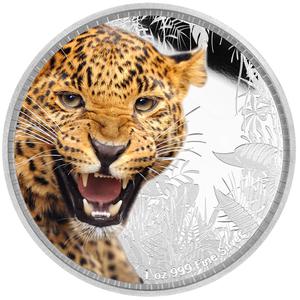 Niue / Silver Ounce 2016 Kings of the Continents - Jaguar - reverse photo