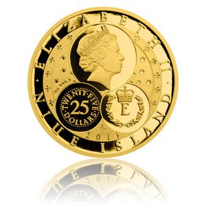 Niue / Gold Half Ounce 2014 Palladium of the Czech Country - obverse photo