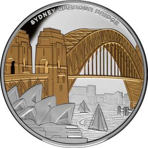 Niue / Silver Ounce 2022 Sydney Harbour Bridge - reverse photo