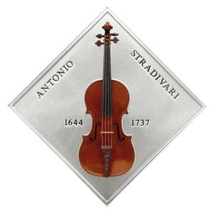 Niue / Silver Ounce 2014 Stradivarius Violin - obverse photo