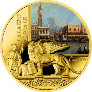 Niue / Fifty Dollars Gold 2016 Doge's Palace - reverse photo