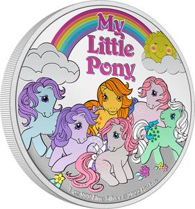 Niue / Silver Ounce 2022 My Little Pony - reverse photo