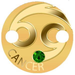 Niue / Gold Gram 2017 Cancer - reverse photo