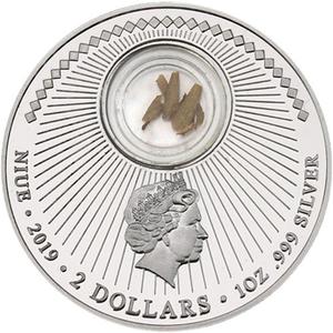 Niue / Silver Ounce 2019 Footsteps of Jesus - Nazareth - obverse photo