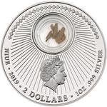 Silver Ounce 2019 Footsteps of Jesus - Nazareth: Photo Coin, Niue, Silver Ounce 2019 Footsteps of Jesus - Nazareth / thumbnail