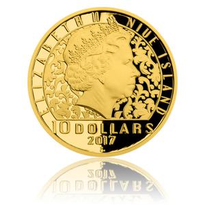 Niue / Gold Quarter Ounce 2017 Maria Theresa - Economy - obverse photo