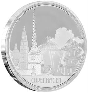 Niue / Silver Ounce 2017 Great Cities - Copenhagen - reverse photo