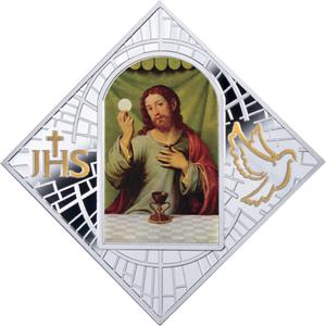 Niue / Silver Ounce 2014 Christ with the Chalice - reverse photo