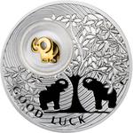 Silver Ounce 2012 Elephant: Photo Coin, Niue, Silver Ounce 2012 Elephant / thumbnail