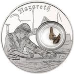 Silver Ounce 2019 Footsteps of Jesus - Nazareth: Photo Coin, Niue, Silver Ounce 2019 Footsteps of Jesus - Nazareth / thumbnail
