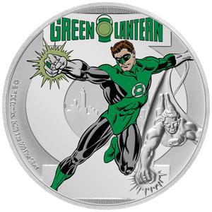 Niue / Silver Ounce 2020 Justice League - Green Lantern - reverse photo