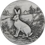 Silver Ounce 2015 Swiss Wildlife - Mountain Hare: Photo Coin, Niue, Silver Ounce 2015 Swiss Wildlife - Mountain Hare / thumbnail