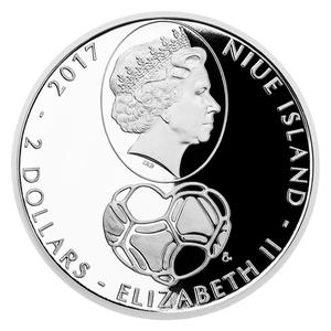 Niue / Silver Ounce 2017 Pavel Nedvěd - obverse photo