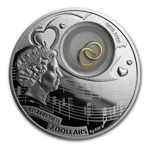 Niue / Silver Ounce 2020 Silver Wedding - obverse photo