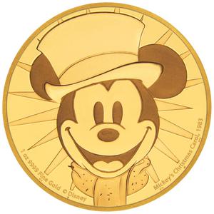 Niue / Gold Ounce 2017 Mickey - Christmas Carol - obverse photo
