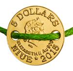 Five Dollars Gold 2015 Clover: Photo Coin, Niue, Five Dollars Gold 2015 Clover / thumbnail