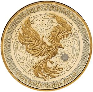 Niue / Gold Half Ounce 2025 Phoenix - reverse photo