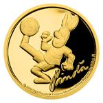 Gold Tenth-Ounce 2019 Four Leaf Clover - Pinďa: Photo Coin, Niue, Gold Tenth-Ounce 2019 Four Leaf Clover - Pinďa / thumbnail