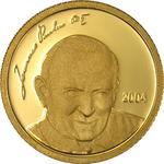 Five Dollars Gold 2004 Pope John Paul II: Photo Coin, Northern Mariana Islands, Five Dollars Gold 2004 Pope John Paul II / thumbnail