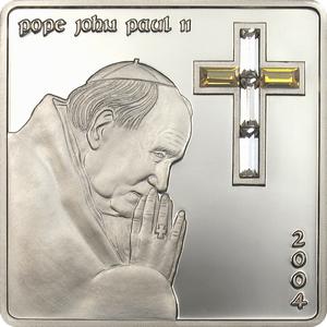 Northern Mariana Islands / Silver Ounce 2004 Pope Benedict XVI - reverse photo
