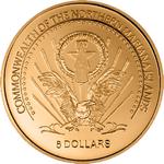 Five Dollars Gold 2004 Magellan: Photo Coin, Northern Mariana Islands, Five Dollars Gold 2004 Magellan / thumbnail