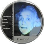 Five Dollars Silver 2004 Albert Einstein: Photo Coin, Northern Mariana Islands, Five Dollars Silver 2004 Albert Einstein / thumbnail