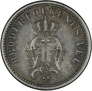 Norway / Ten Ore 1892 - obverse photo