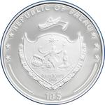 Silver Two Ounces 2020 Earth Ecosystems - Polar: Photo Coin, Palau, Silver Two Ounces 2020 Earth Ecosystems - Polar / thumbnail