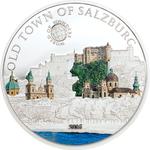 Five Dollars Silver 2016 Old Town of Salzburg: Photo Coin, Palau, Five Dollars Silver 2016 Old Town of Salzburg / thumbnail