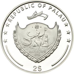 Palau / Silver Half Ounce 2013 Butterfly - obverse photo