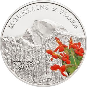 Palau / Five Dollars Silver 2012 Half Dome - reverse photo