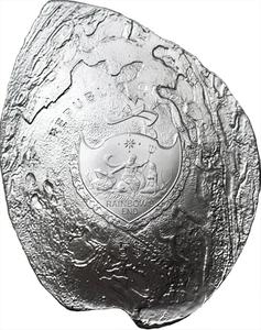 Palau / Five Dollars Silver 2012 Haliotis Iris - obverse photo