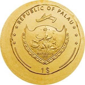 Palau / Gold Half Gram 2009 Augustus - obverse photo