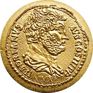 Palau / Gold Half Gram 2011 Hadrian - reverse photo