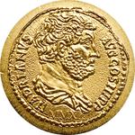 Gold Half Gram 2011 Hadrian: Photo Coin, Palau, Gold Half Gram 2011 Hadrian / thumbnail