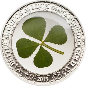 Palau / Silver Ounce of Luck 2015 - reverse photo