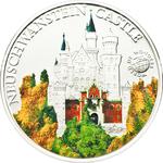 Five Dollars Silver 2010 Neuschwanstein Castle: Photo Coin, Palau, Five Dollars Silver 2010 Neuschwanstein Castle / thumbnail