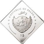 One Dollar 2011 Ferrari 126 C2 - G Villeneuve: Photo Coin, Palau, One Dollar 2011 Ferrari 126 C2 - G Villeneuve / thumbnail