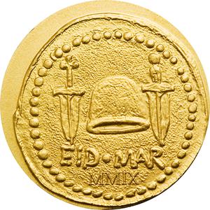 Palau / Gold Half Gram 2009 Brutus - reverse photo