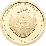Gold Half Gram 2012 Otto von Bismarck: Photo Coin, Palau, Gold Half Gram 2012 Otto von Bismarck / thumbnail