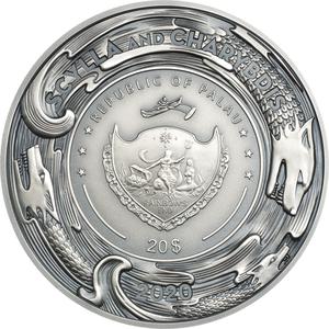 Palau / Silver Three Ounces 2020 Scylla and Charybdis - obverse photo