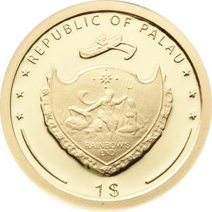 Palau / Gold Half Gram 2012 Hermann Hesse - obverse photo