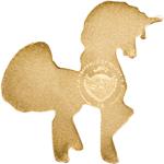 One Dollar Gold Special Shape - Sweetest Unicorn: Photo Coin, Palau, One Dollar Gold Special Shape - Sweetest Unicorn / thumbnail